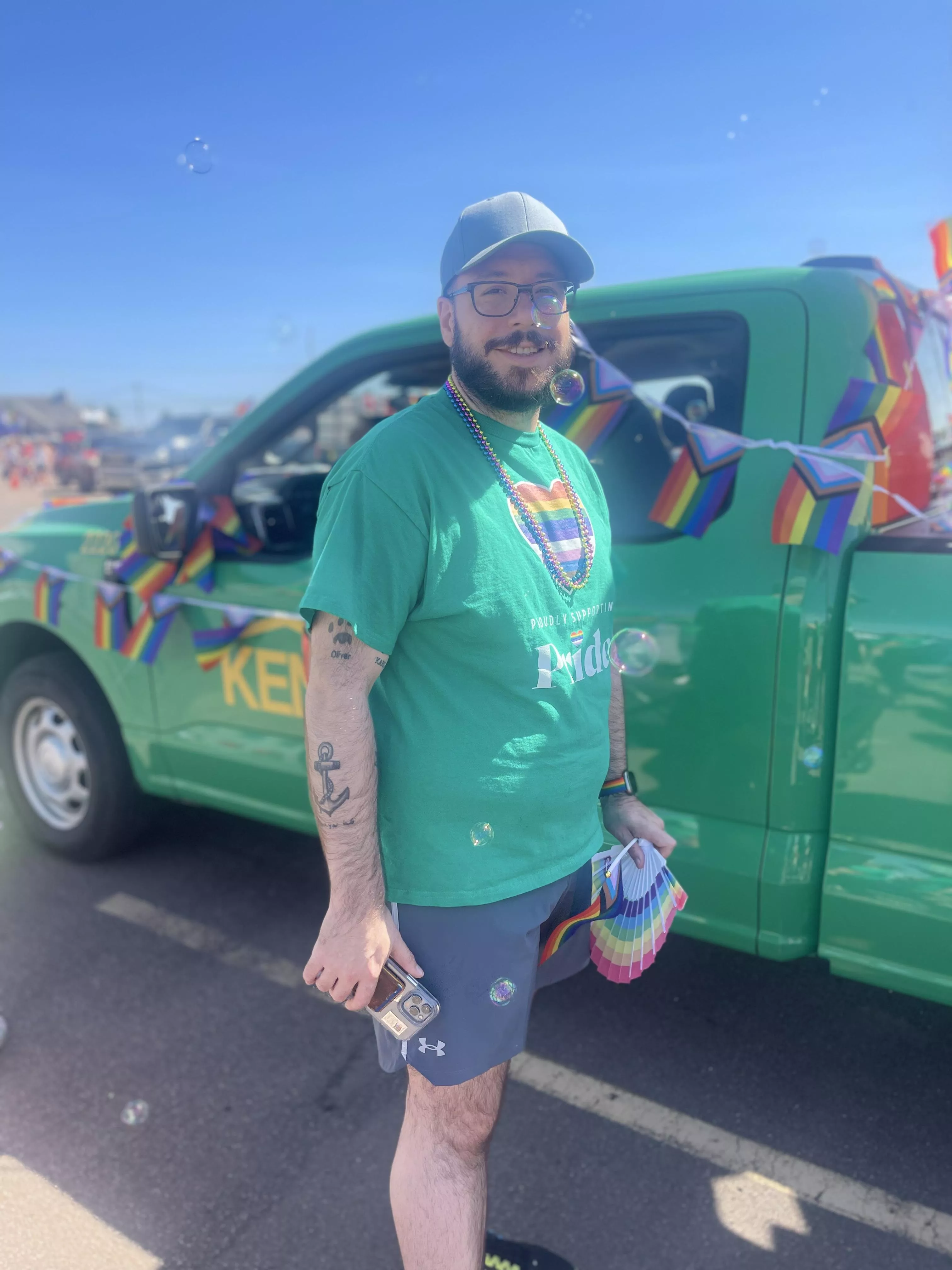 Felt cute at pride Felt cute at pride