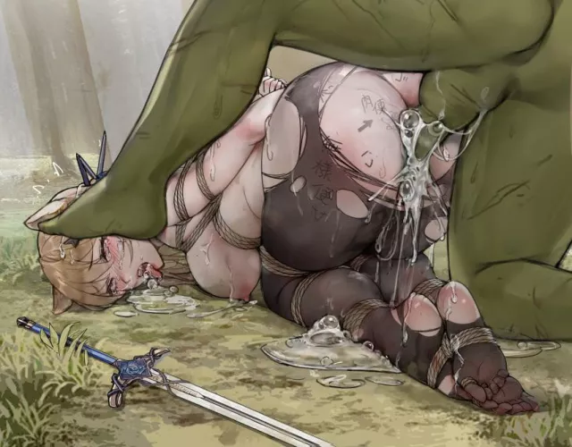 Fuck you you green skinned bastard! Im not a whore you can just... ahhh... fuck NO! I'm not losing to your cock, no matter... no matter how big and thick it is! (Gdhs)