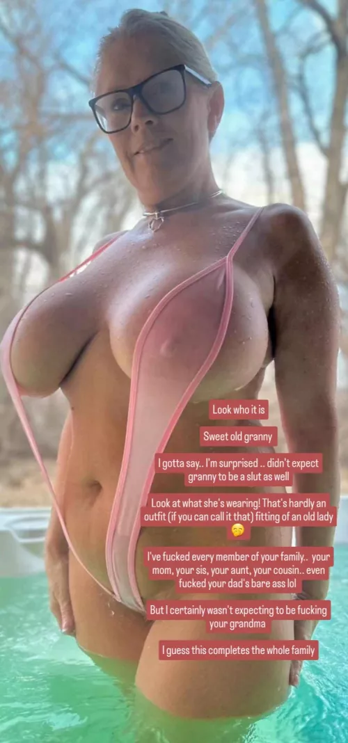 Grandma completes the whole family