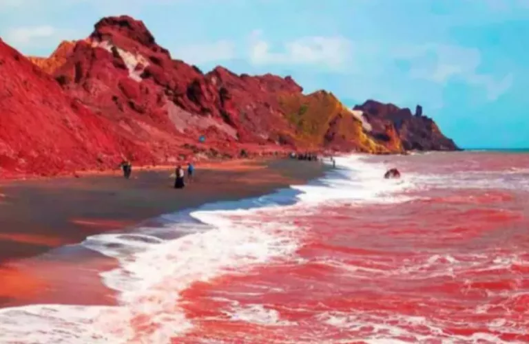 Hormuz Island, located in the Persian Gulf of Iran