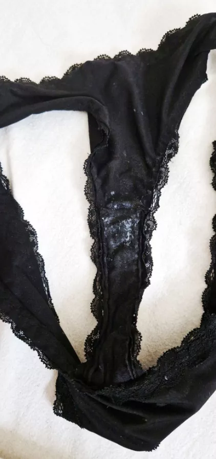 I'm addicted to the idea of washing my panties and getting them dirty a minute later.