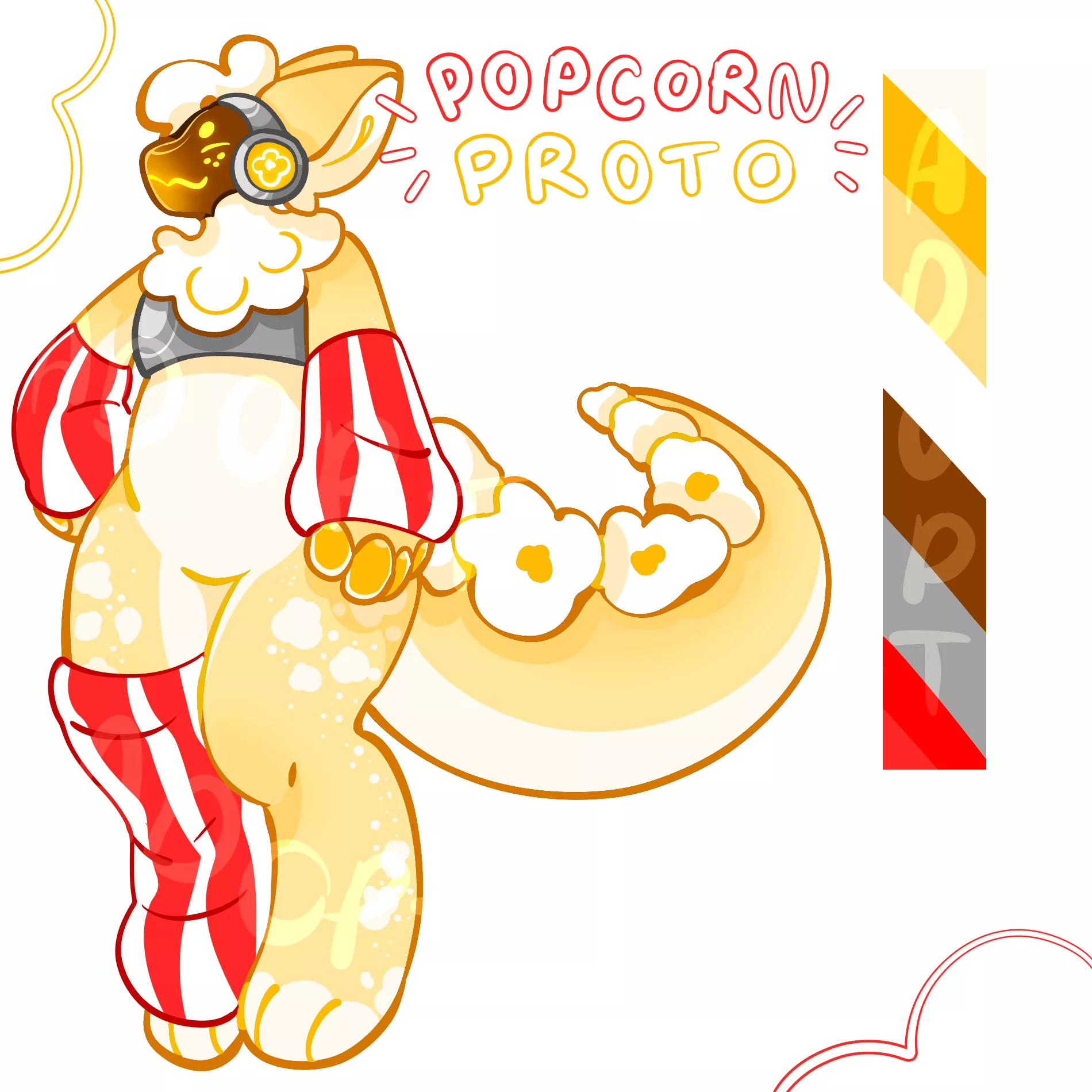 It was just a silly idea I had, and they're available for adoption! 🍿