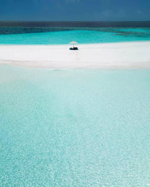 Laamu Atoll Olhuveli Island in Maldives