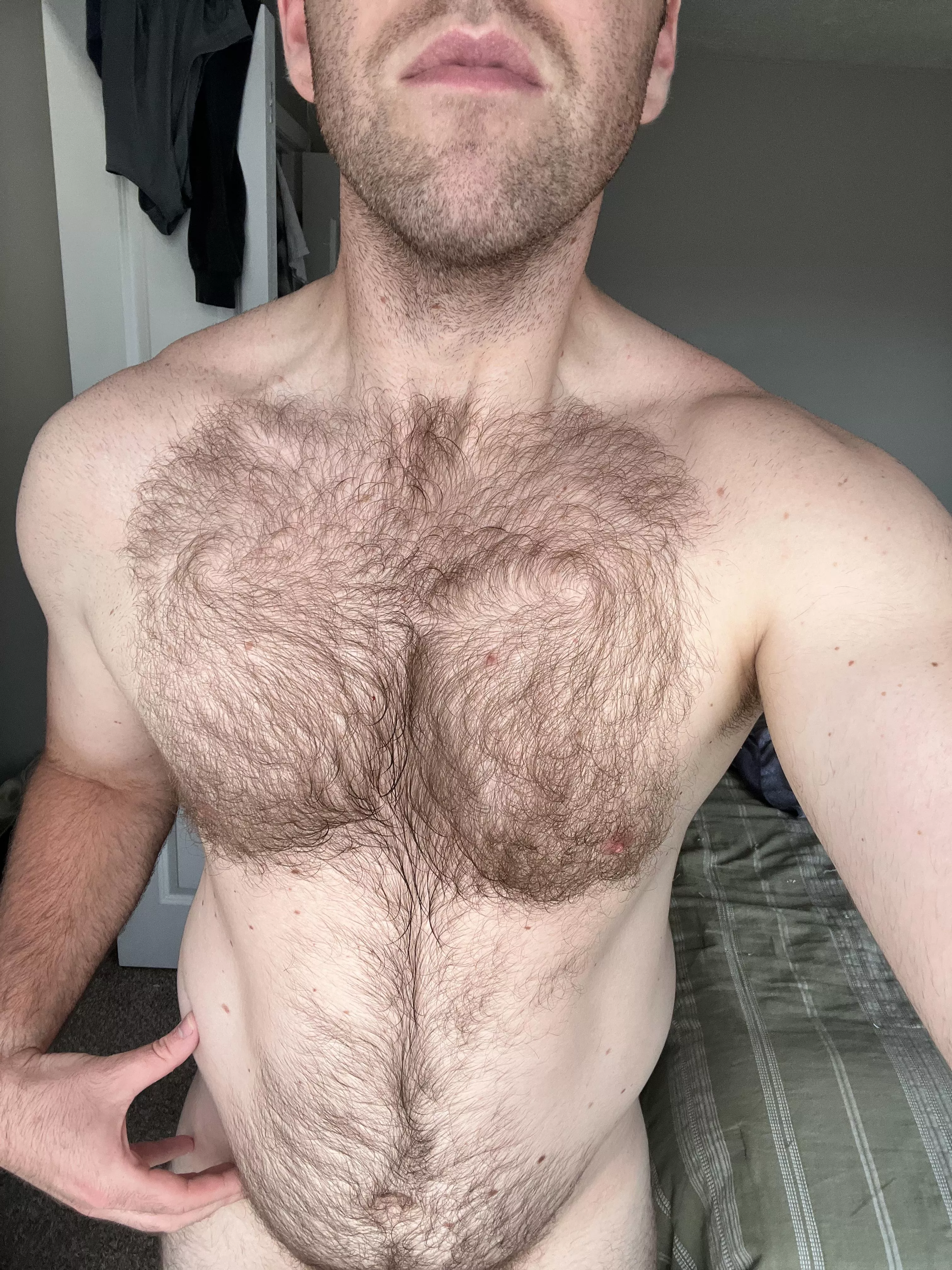 Maybe I’ll go full frontal next. Thoughts?