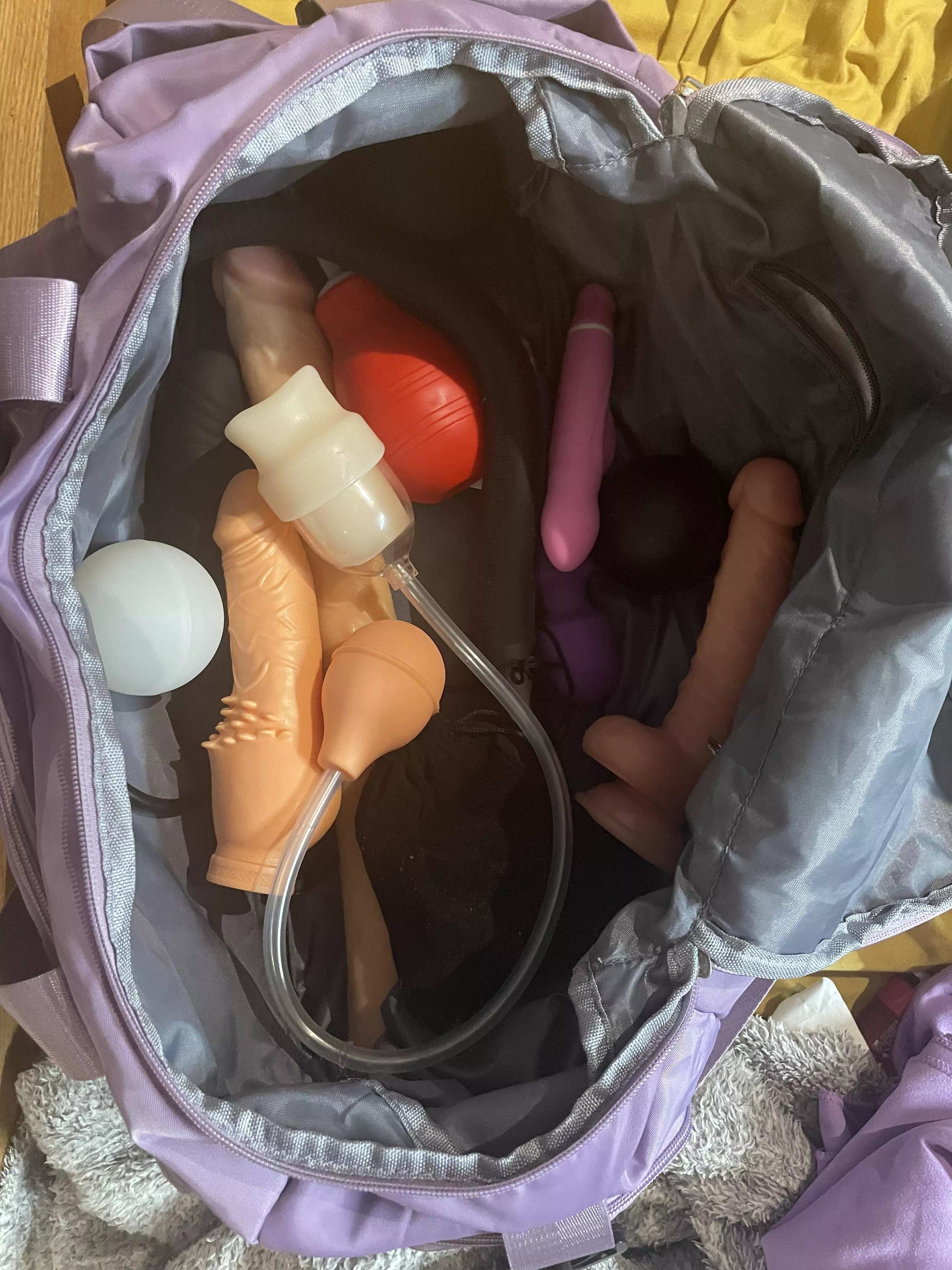 My current “tool kit”.  Anyone got any recommendations for more toys and gear? 