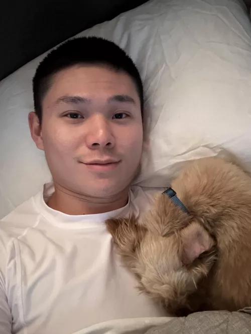 Not much into selfies but the puppy is just too cute