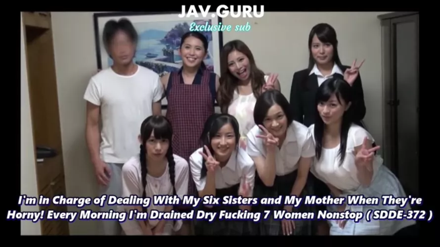 Reversed roles JAV? Girl taking care of her brothers/friends' sexual needs
