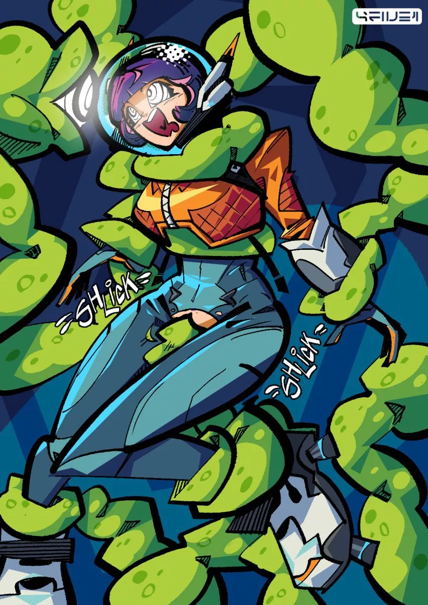 She even seems to be having fun