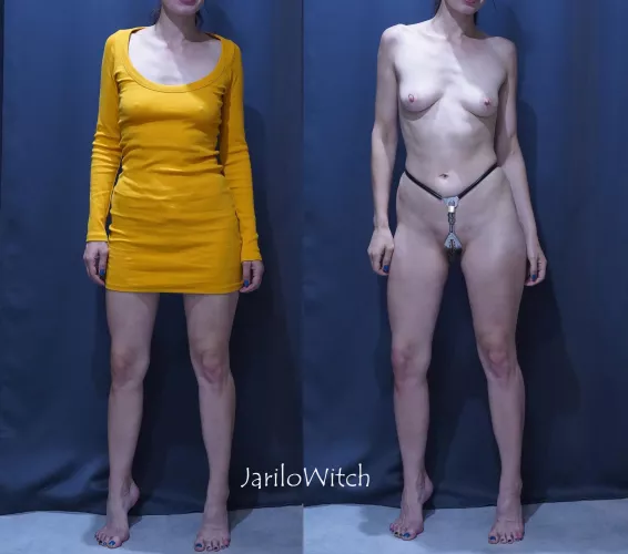 Would you notice I'm wearing it if you met me shopping for groceries? [f]