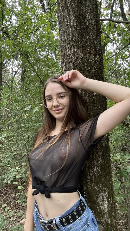 You like my glasses! If you want to see more contact me