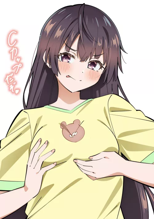 Yuki Suo Groping Her Little Tits 