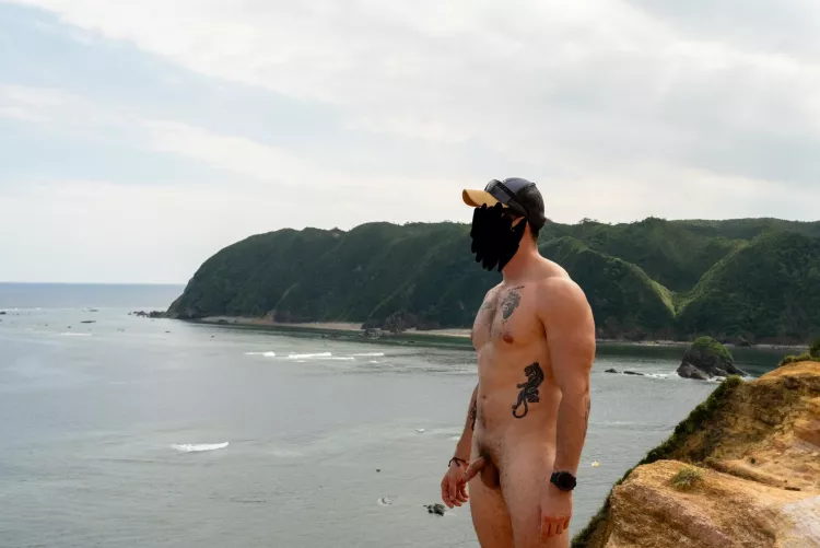 Admiring the view like nature intended