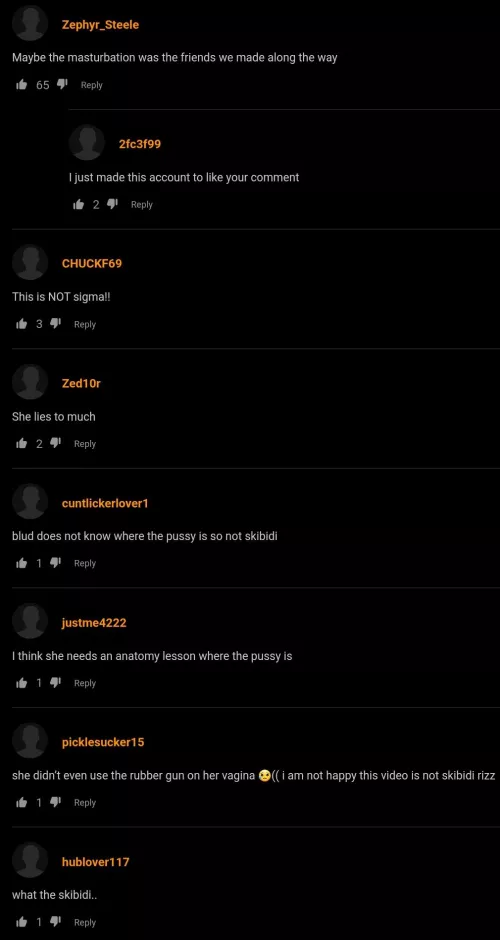 Brainrot and the lost masturbation.