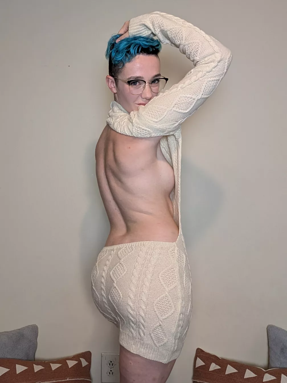 Business in the front, naughty in the back