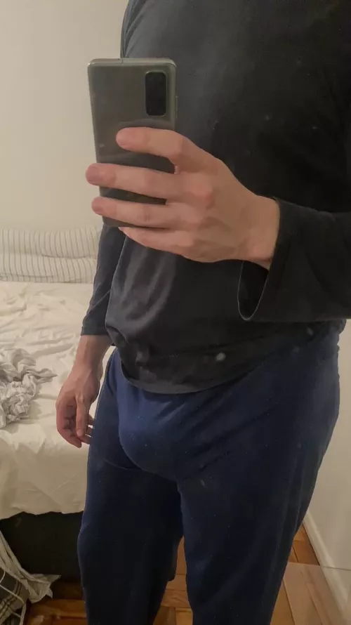 Chilling in some pajamas