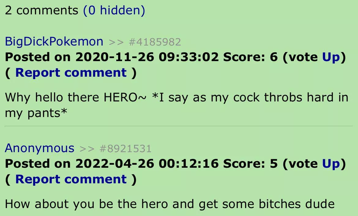 How about you be the hero?