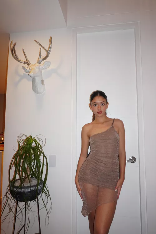 how nice it is to have such a tight dress