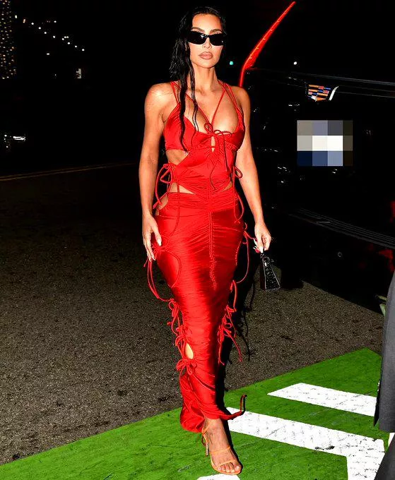 looks stunning in red