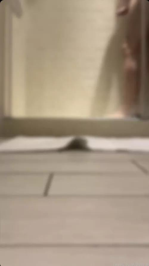 Love having you watch my showers