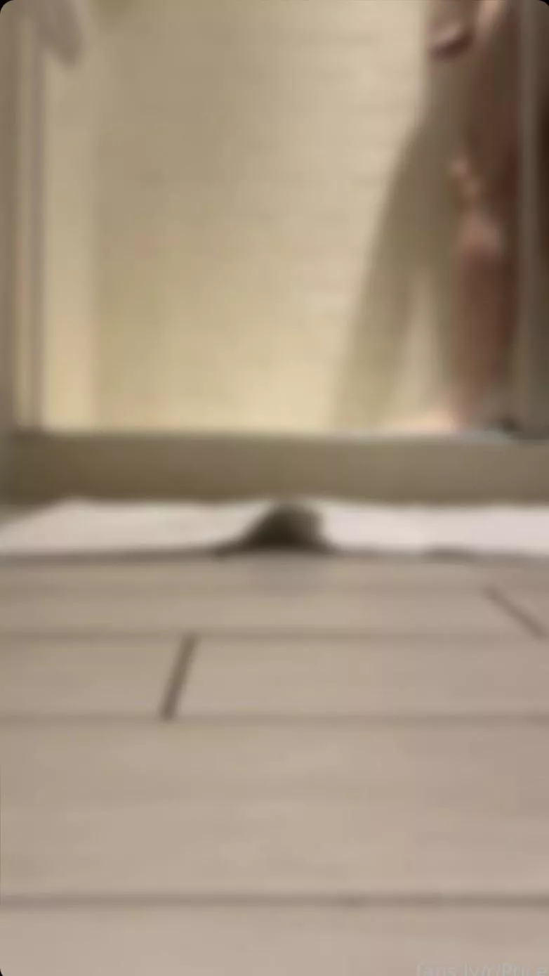 Love having you watch my showers