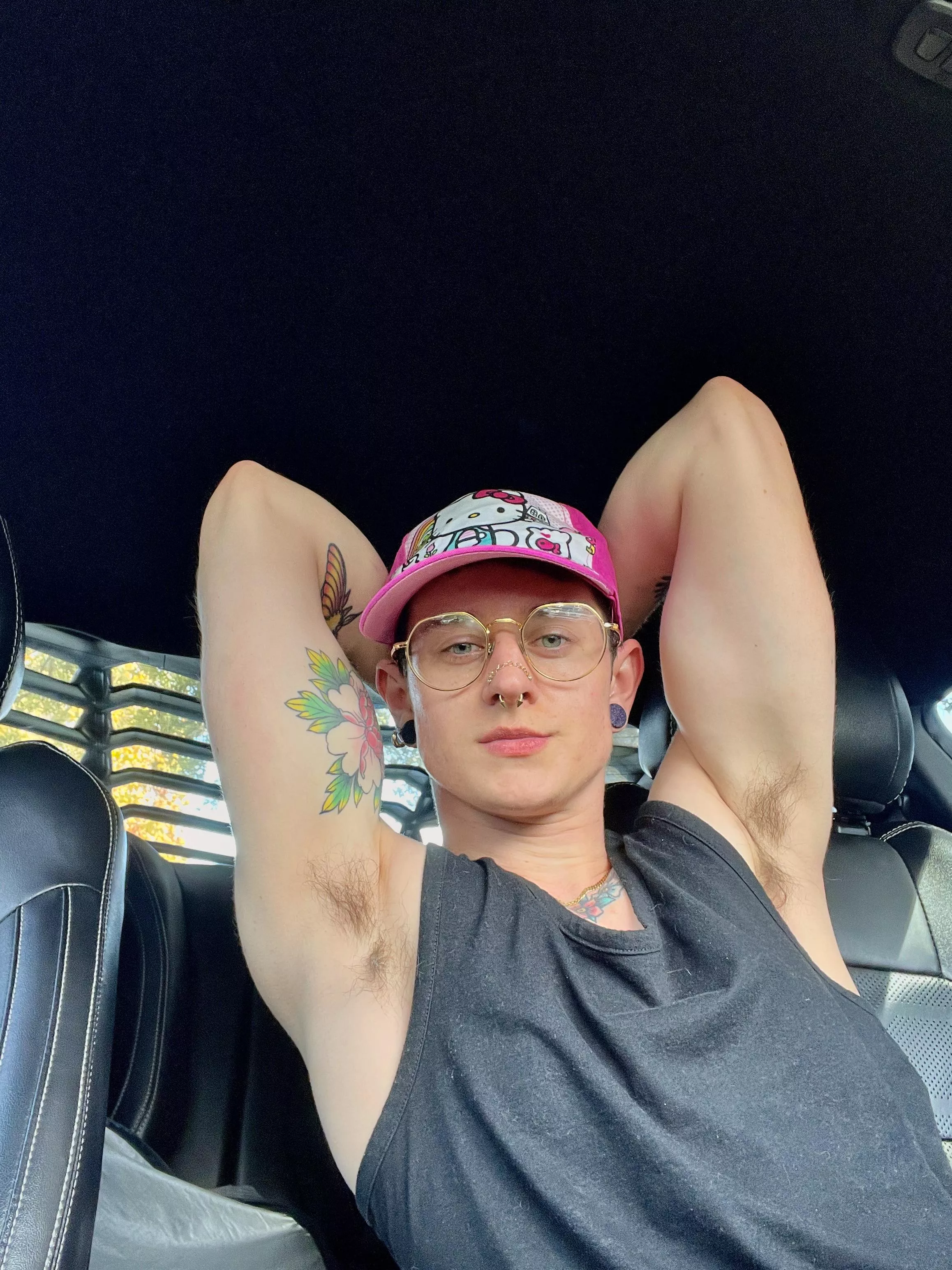 Musky and craving a face in it