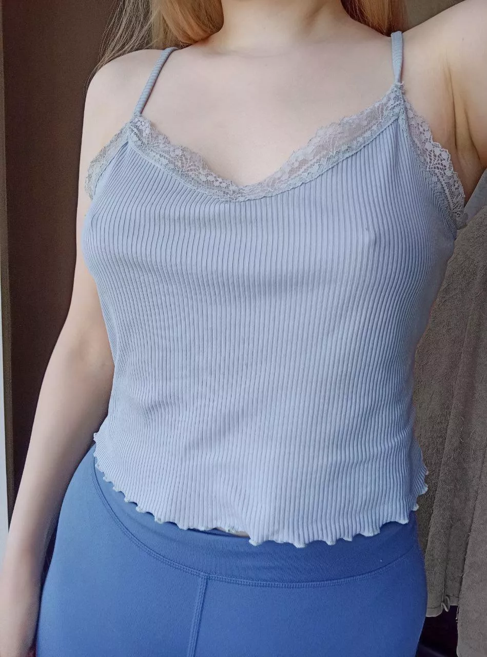 Relaxing without the bra