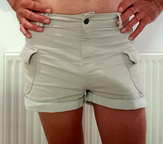 Summer short shorts, happily a good fit.