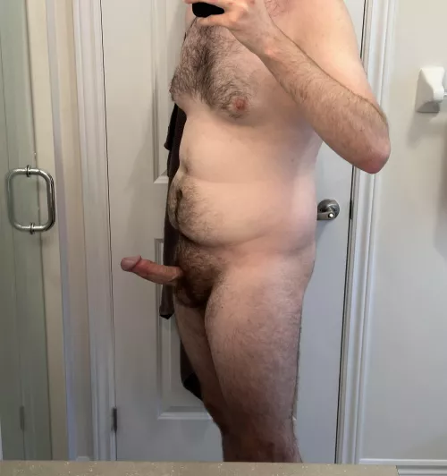 You’re not going to let me shower alone are you?