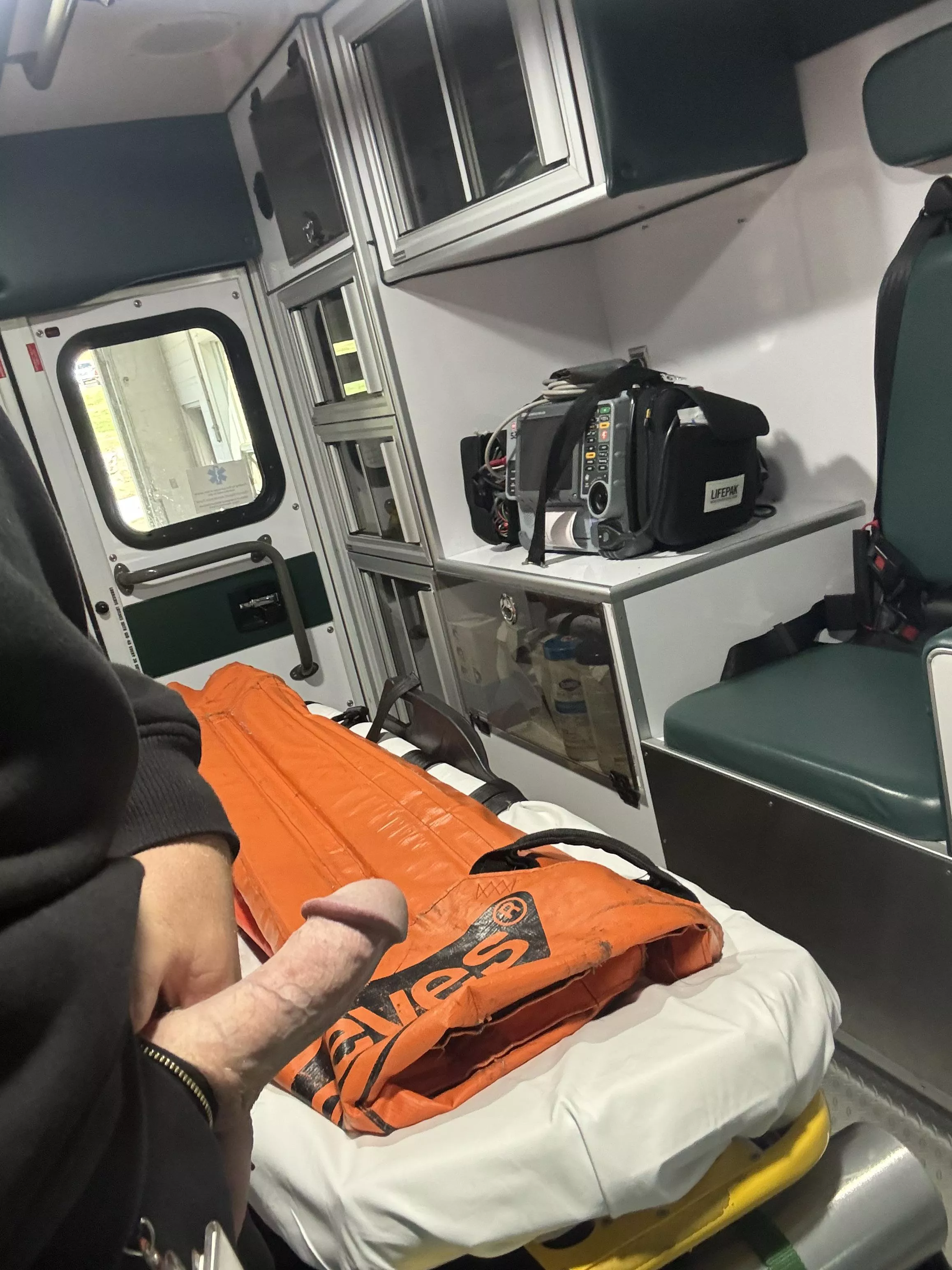 Any ladies want to ride in the ambulance? (36)