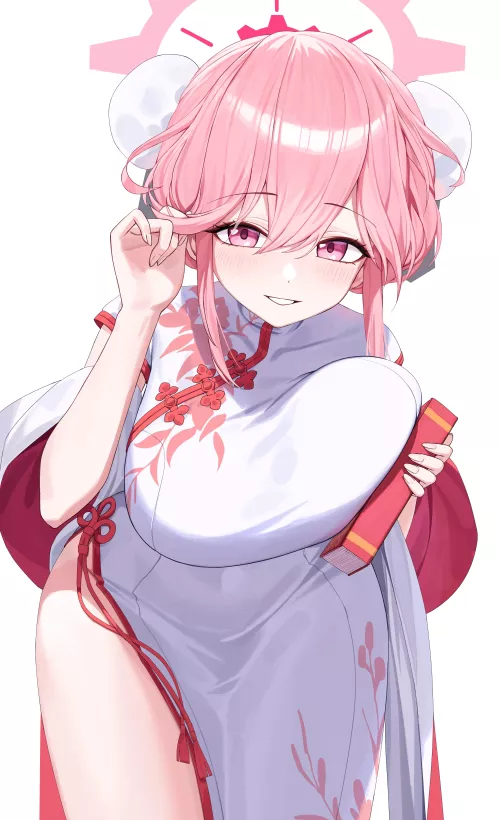 Busty China dress Tomoe