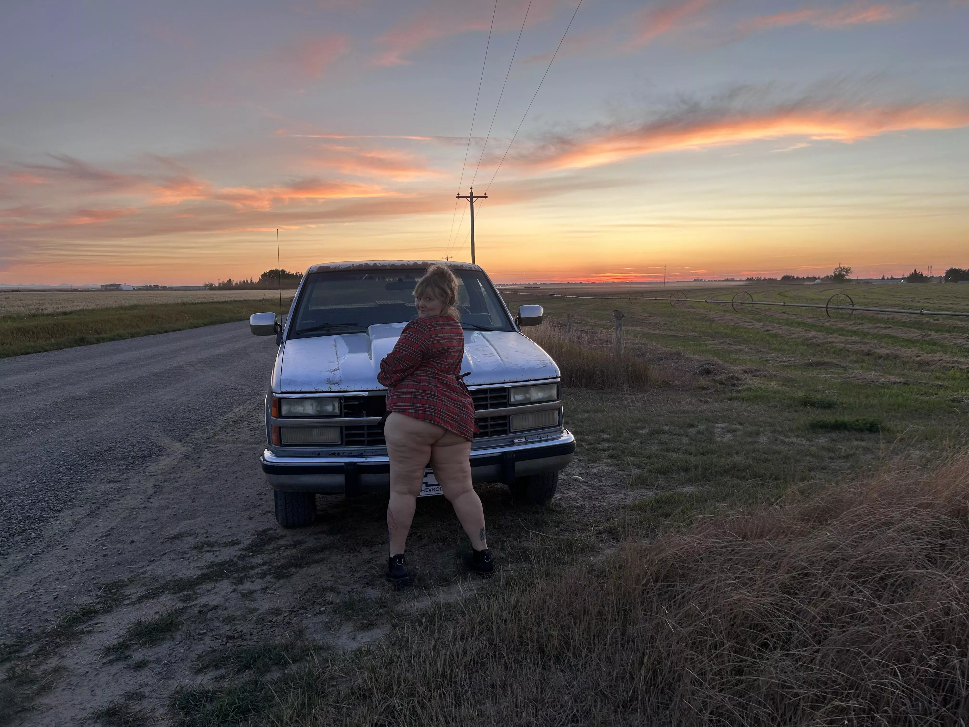 Chevy at Sunset