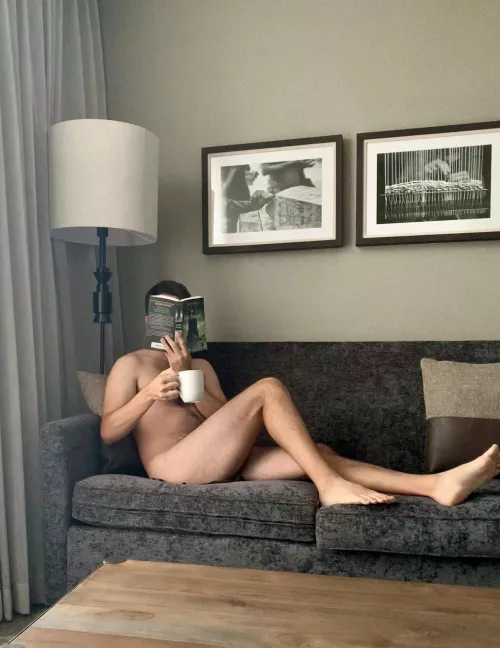 Coffee and a good book. What more could you need?