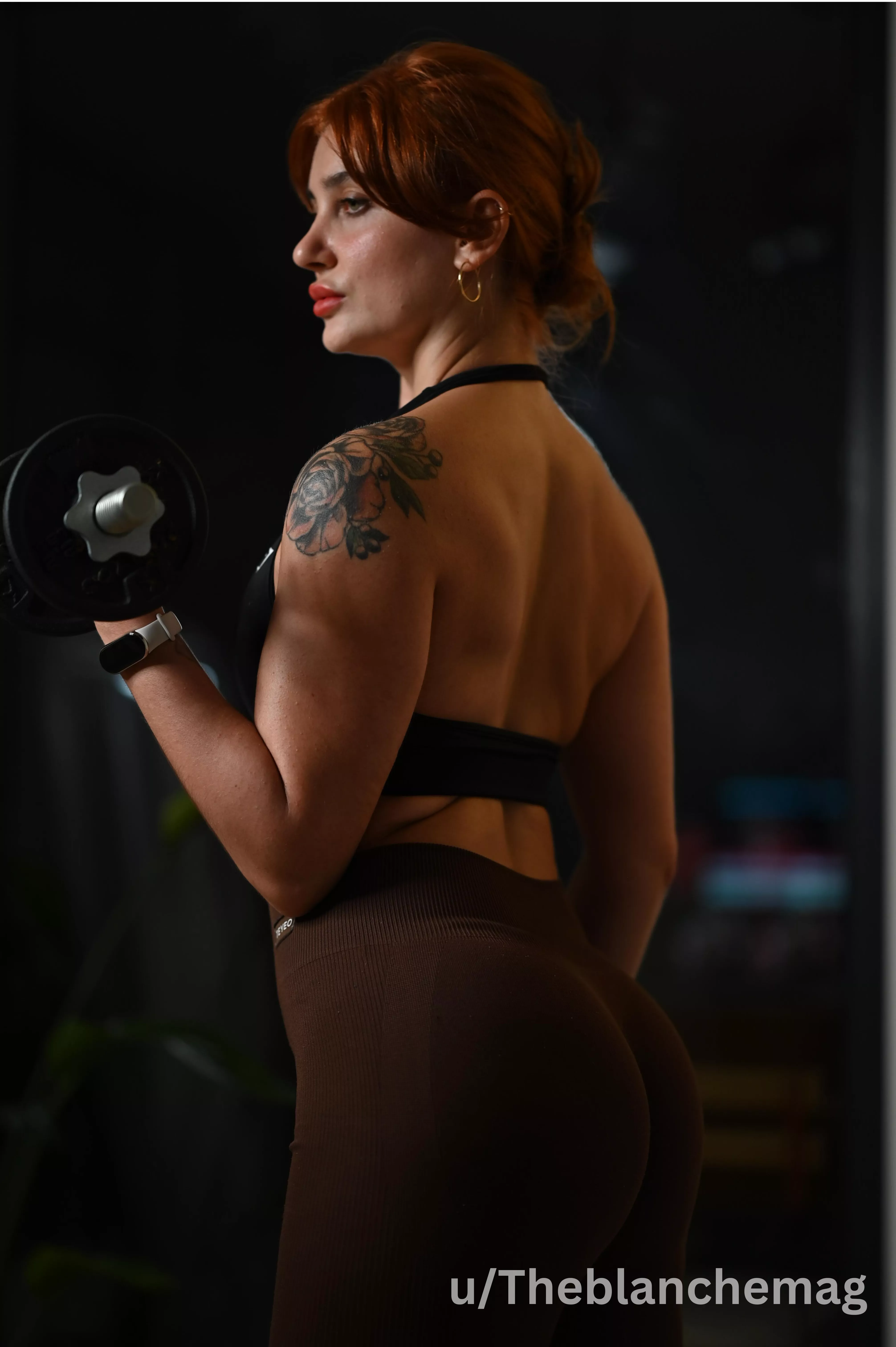 Feeling confident in my new sports bra!