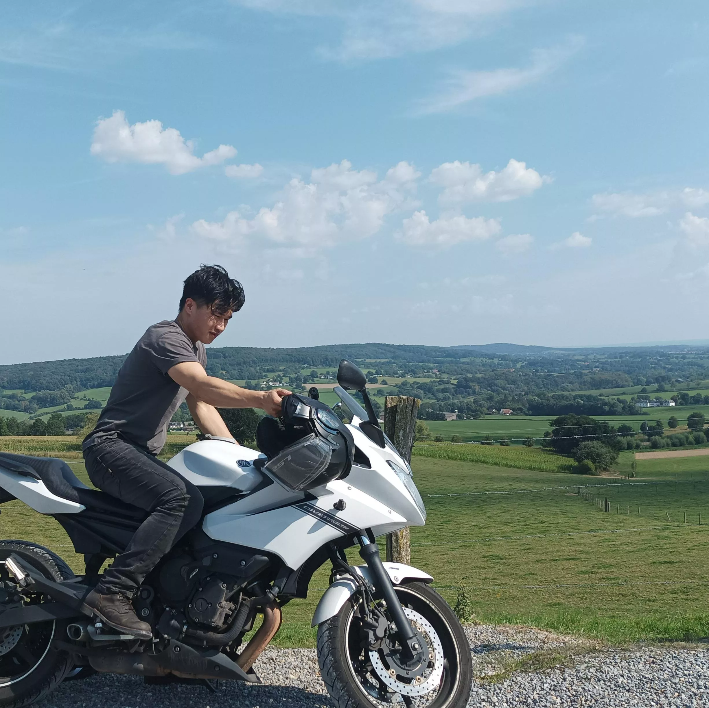 Getting ready for a long hard ride