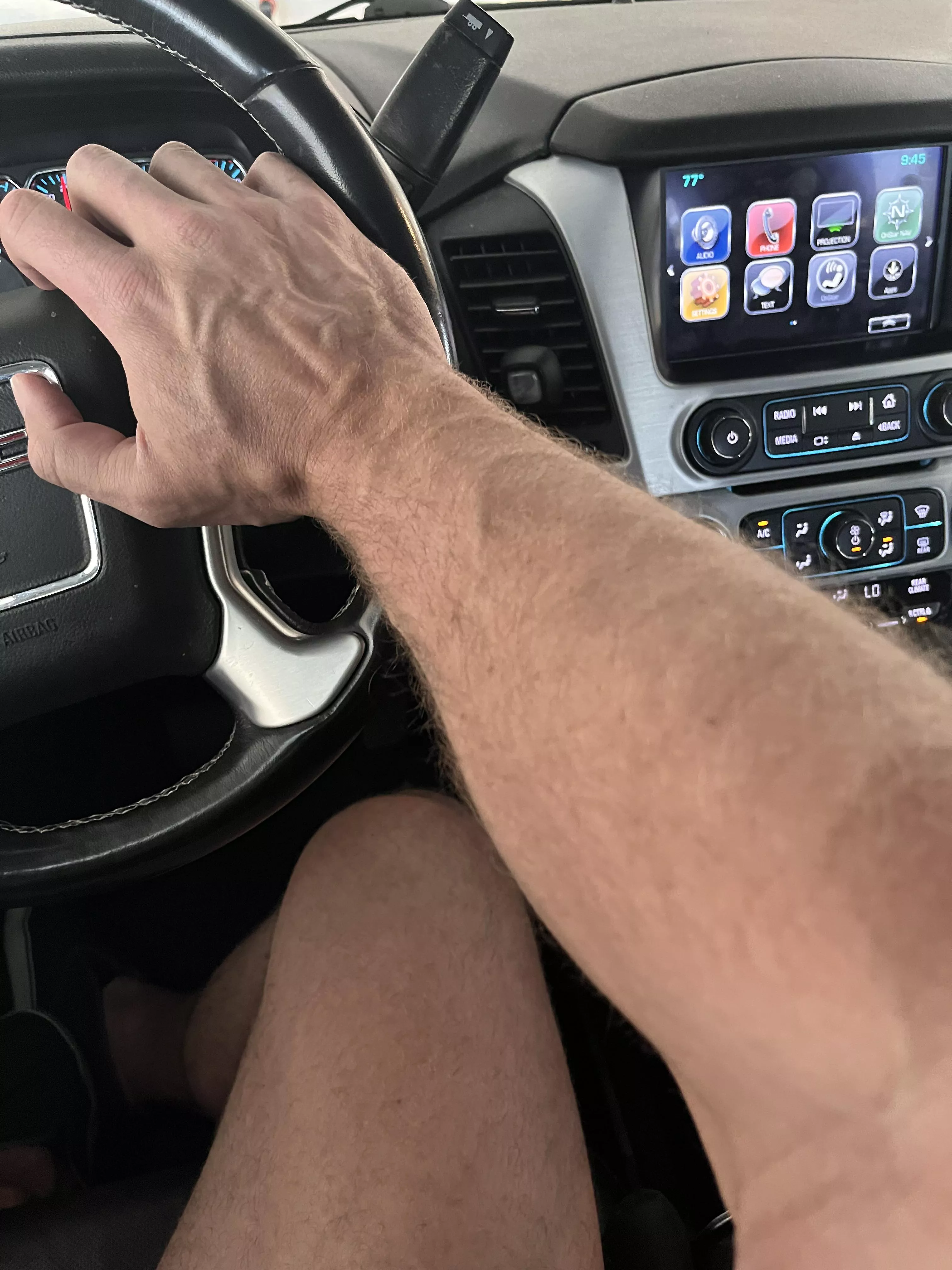 Guess where my other hand is…