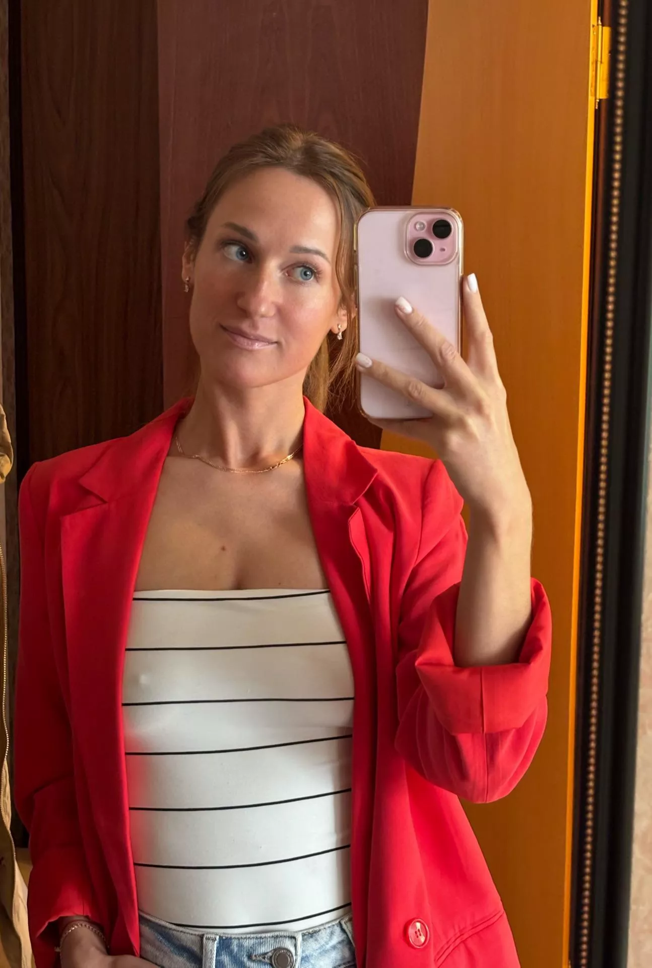 Hope this look goes with being braless 