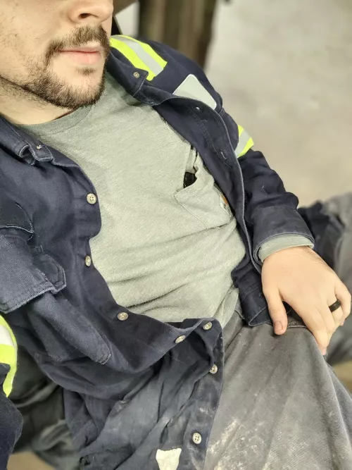 How's a dirty trademen worker work for ya? 