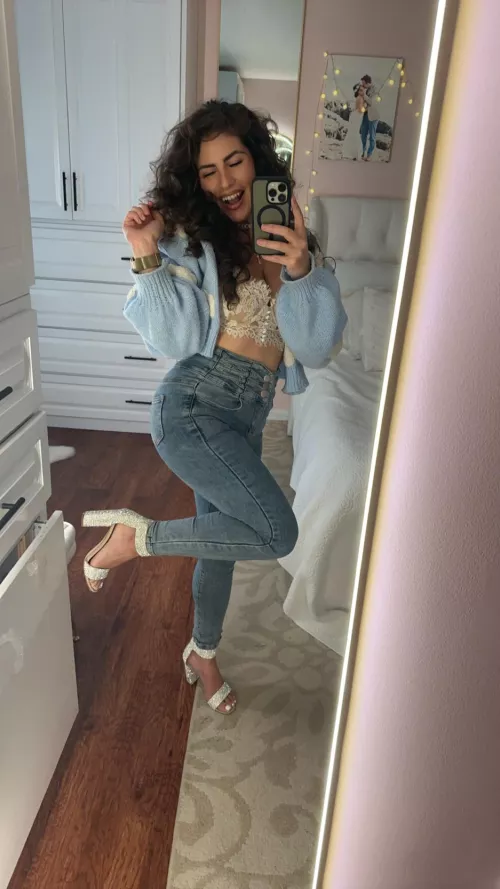 I love rhinestone heels