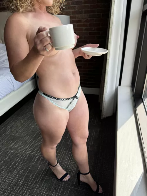 I will take some cream with my coffee, darlin'