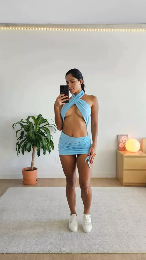 Mini skirt kind of day