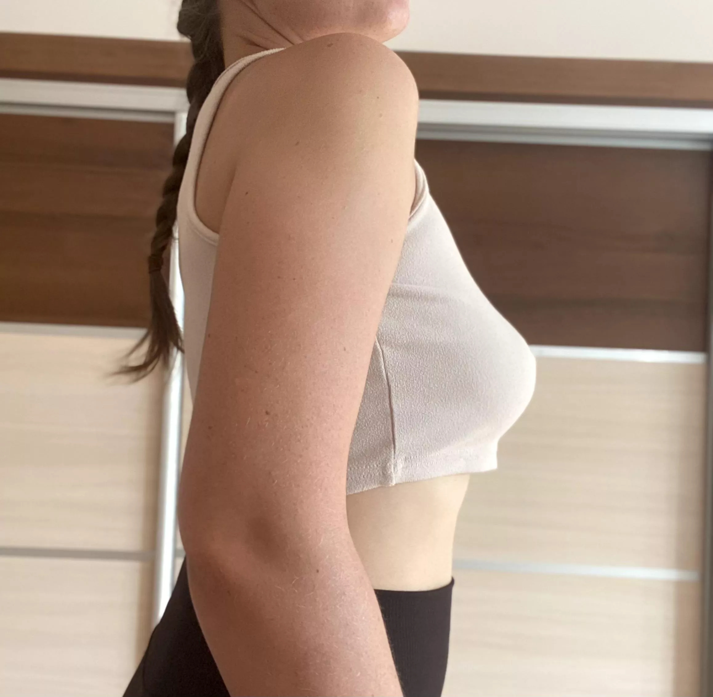 My side boob before the workout