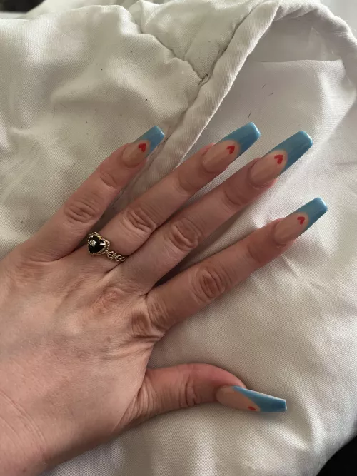 newest nails set, feeling weak?
