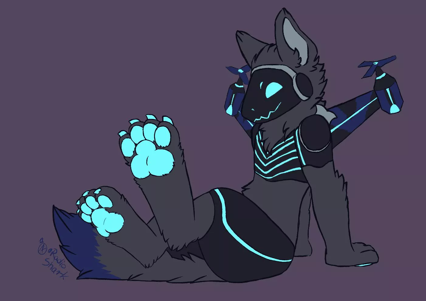 Someone in need of some proto paws? :3 (RadioShark)