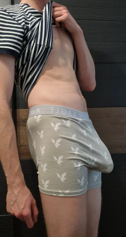 Suck my soft bulge