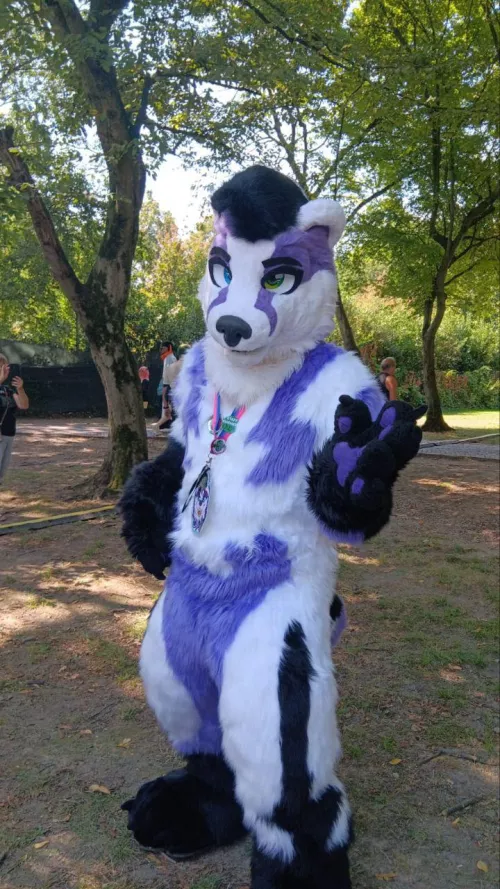 First Fursuit Friday with a fullsuit 
