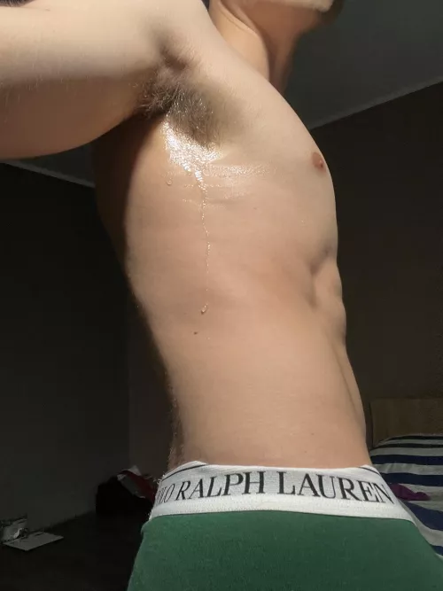 Forgot deodrant would you still sniff it? 