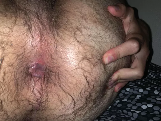 Fuck my hairy morning ass!