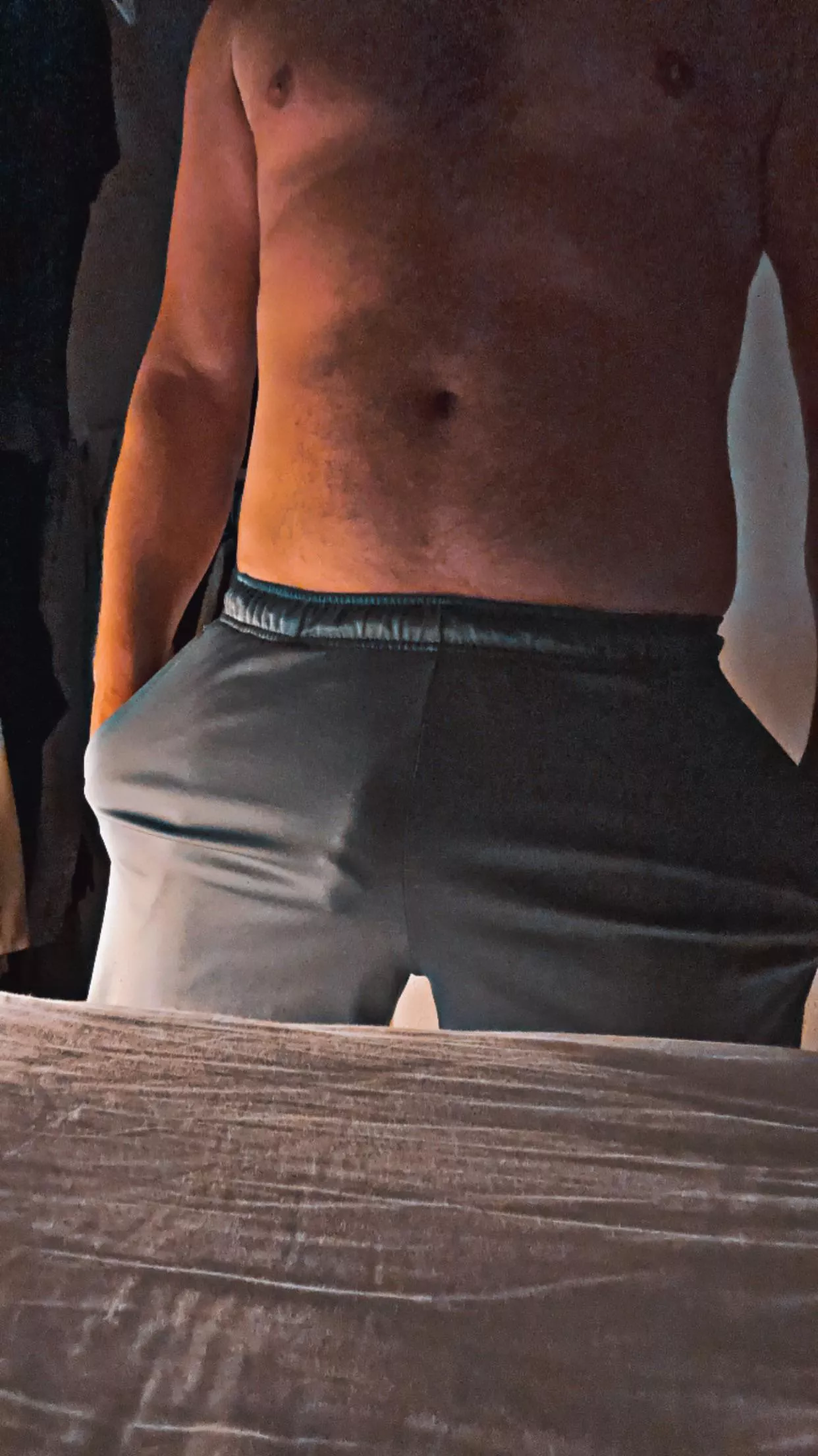 Getting ready for the gym 