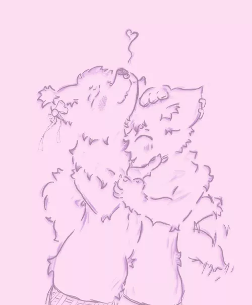 girl: he is prob out cheating. Me with my bro: