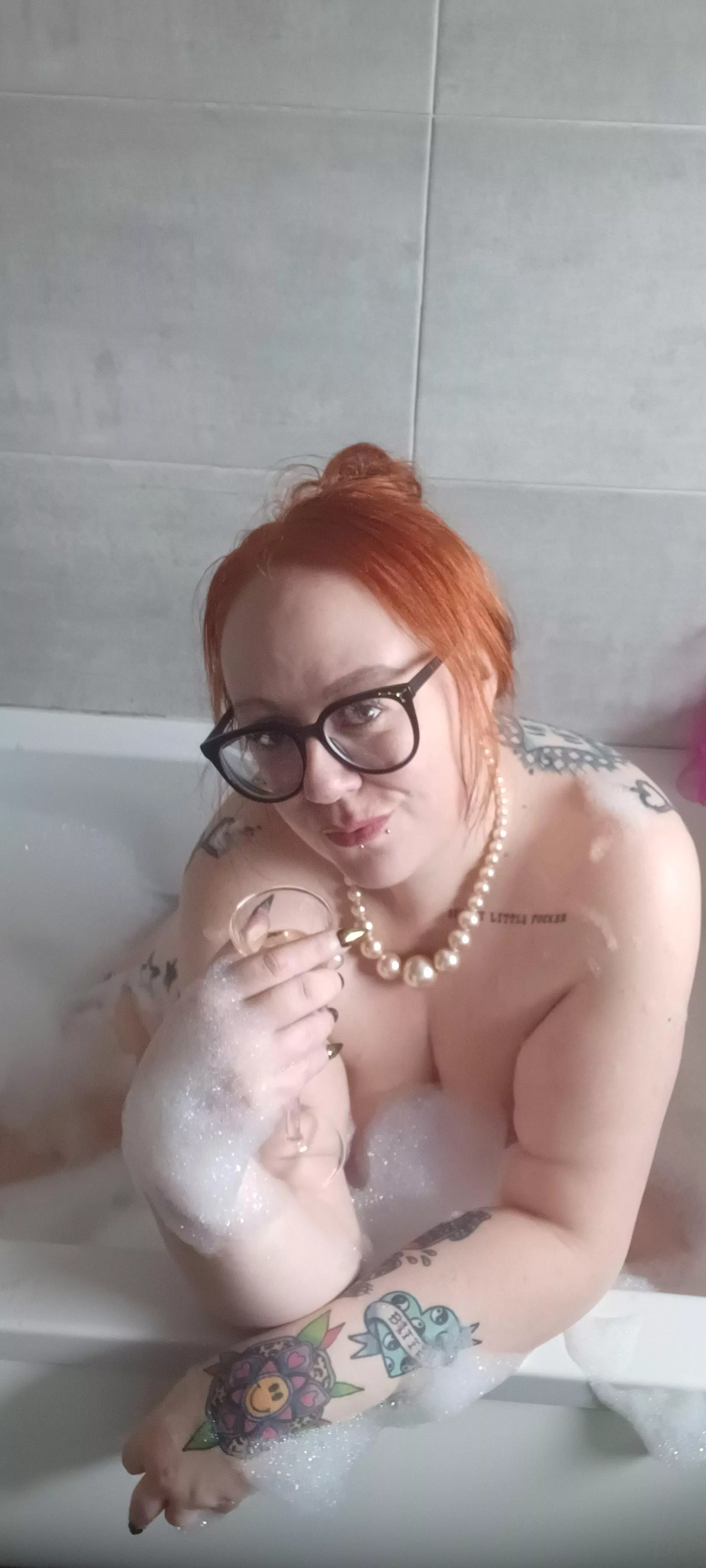 Hot, wet, naked & red all over